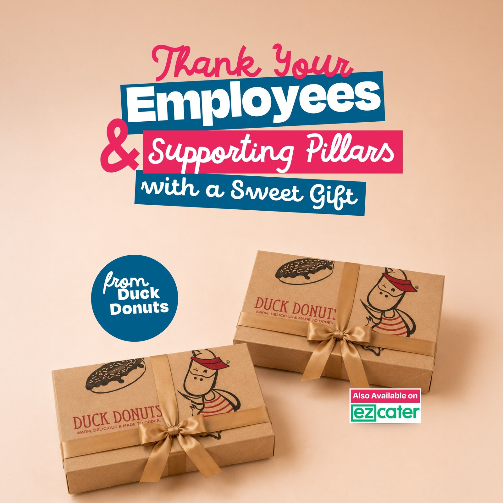 Thank Your Employees & Supporting Pillars with a Sweet Gift
